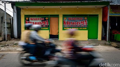 Bulan Ramadan, Warteg di Depok Tertutup Tirai