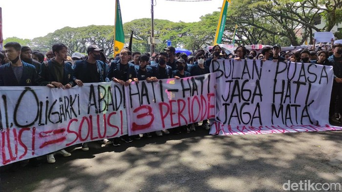 Demo mahasiswa di Malang