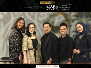 Inspirasi Makeup Look Paula Verhoeven di Arab Fashion Week