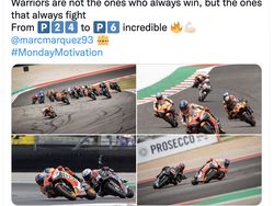 Aksi Gila Marc Marquez Bikin Netizen Speechless