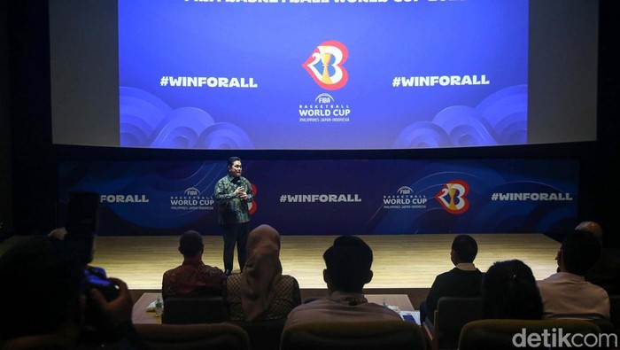 Menghitung Mundur Menuju FIBA World Cup 2023 Peluncuran kampanye 500 days to go FIBA Basketball World Cup 2023 digelar di Jakarta. FIBA Basketball World Cup 2023 akan digelar 25 Agustus-10 September 2023.
