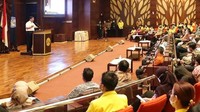 Dalam kesempatan kuliah umum tersebut, saya banyak menyampaikan mengenai beberapa hal terkait penanganan pandemi Covid-19 di Indonesia yang telah menunjukkan tren baik, karena pemerintah menggunakan basis IPTEK dan data sebagai dasar pembuatan kebijakan, katanya (IG luhut.pandjaitan)