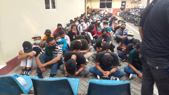 Pelajar di Tangerang diamankan polisi (Dok istimewa)