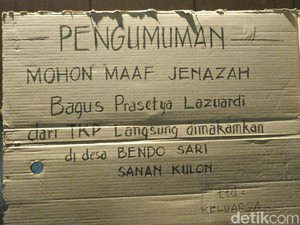 Jenazah Mahasiswa Kedokteran UB yang Tewas di Pasuruan Dimakamkan ke Blitar
