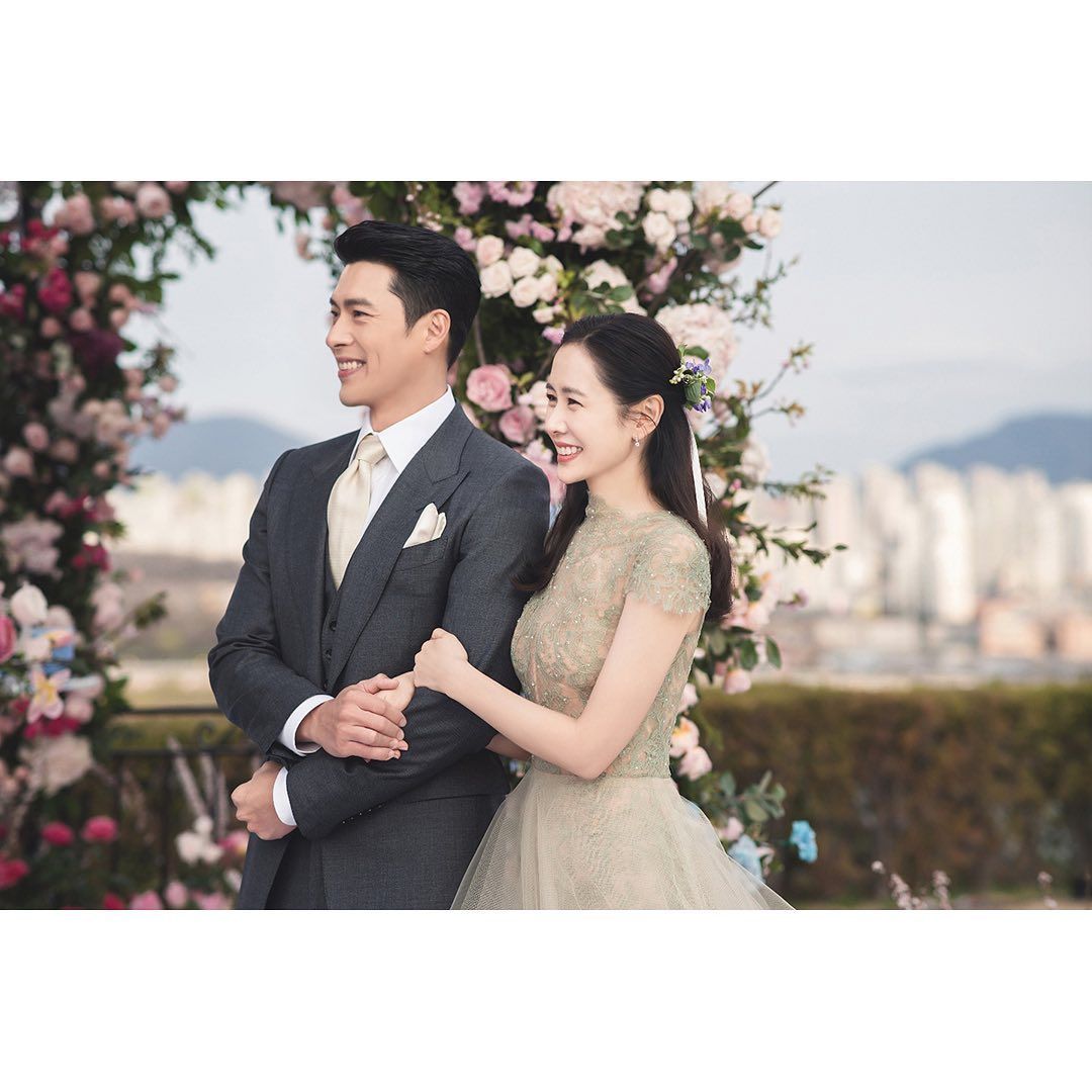 Pernikahan Hyun Bin dan Son Ye Jin (Tangkapan Layar via Instagram @vast.ent)