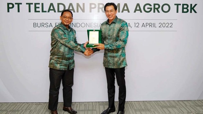 Perusahaan kelapa sawit PT. Teladan Prima Agro Tbk melantai di bursa. Perusahaan dengan kode TLDN tersebut melepas sebanyak 517.681.200 saham baru.