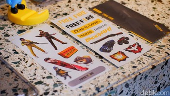 Ada stiker. Foto: Adi Fida Rahman/detikINET