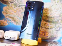 Wujud Realme 9 Pro+ Free Fire, Booyah!