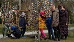 Intip Dekorasi Ribuan Telur Paskah di Taman Kanak-kanak Lithuania
