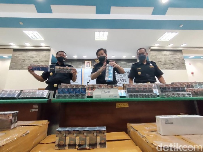 Rokok ilegal yang diamankan