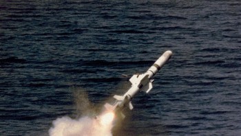 Setelah mengirimkan ribuan rudal, bantuan terbaru Inggris ke Ukraina rencananya dalam bentuk kendaraan bersenjata. Bantuan lainnya kabarnya adalah rudal anti kapal jenis Harpoon, dalam upaya mengakhiri blokade Rusia di pelabuhan Laut Hitam. Ini adalah salah satu varian Harpoon. Foto: Wikipedia
