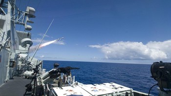 Harpoon sendiri adalah buatan perusahaan Boeing dan berasal dari Amerika Serikat, namun Inggris termasuk pemakai utamanya. Foto: Wikipedia