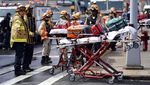 Terkini! Foto-foto Penembakan di Stasiun Kereta New York