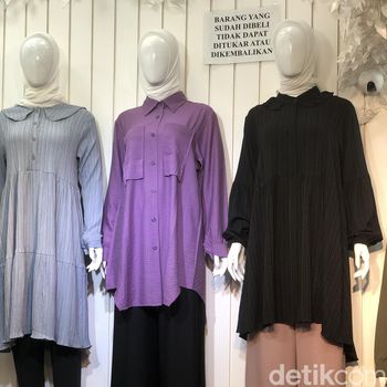 Tren baju lebaran 2022 di Tanah Abang.