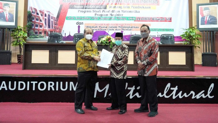 Unikama Buka Prodi S2 Pendidikan Matematika