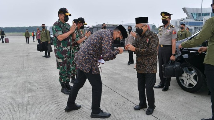 Wapres Maruf Amin kunker ke Sumbar dan Aceh. Pada kunjungan kerja ini, Maruf akan meresmikan Gerakan Nasional (Gernas) Bangga Buatan Indonesia (BBI). (dok Setwapres)