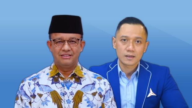 Ilustrasi Anies-AHY jadi pasangan capres-cawapres 2024