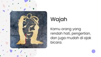 Kamu dikenal memiliki perhatian yang tulus.