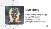 Berkompetitif boleh, tetapi jangan lupa untuk beristirahat.
