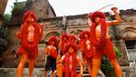 Tubuh Umat Hindu di Bangladesh Memerah, Ada Apa?