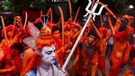 Tubuh Umat Hindu di Bangladesh Memerah, Ada Apa?