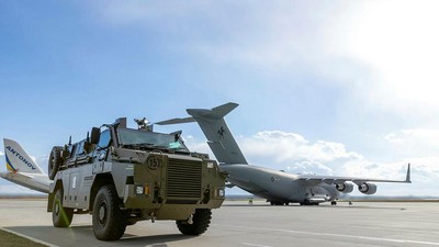 Wujud Bushmaster, Mobil Tempur Australia untuk Ukraina