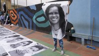 Camargo memimpin proyek menyatukan seniman dan para warga untuk mengubah komunitas mereka menjadi referensi budaya.  