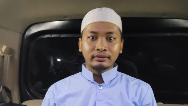 Dhia Ul Haq, tersangka yang pertama kali memukul Ade Armando di demo 11 April 2022