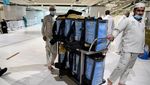 Melihat Distribusi Air Zamzam di Masjidil Haram Saat Ramadan