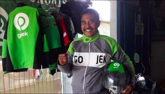 Driver Gojek pertama Mulyono