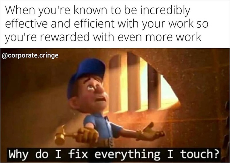 Foto Meme Budak Korporat