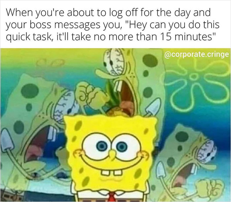 Foto Meme Budak Korporat