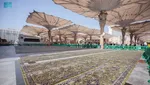 Potret Karpet Istimewa di Masjidil Haram dan Masjid Nabawi