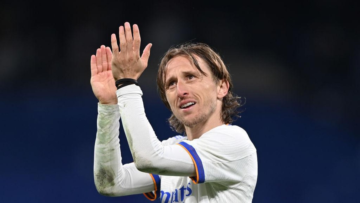 Luka Modric: Real Madrid vs Chelsea luar biasa. (Foto: Getty Images/Shaun Botterill)