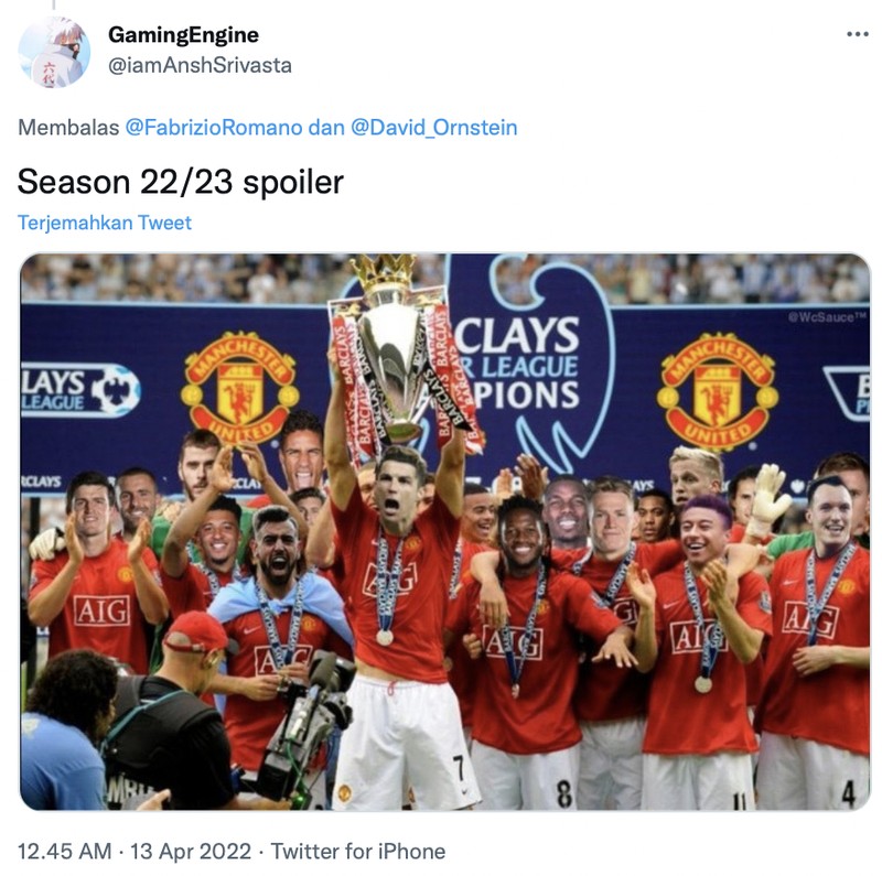 Meme Manchester United