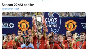 Penuh harap fans bila Ten Hag menukangi MU musim depan, bisa meraih gelar tentunya. Foto: Twitter