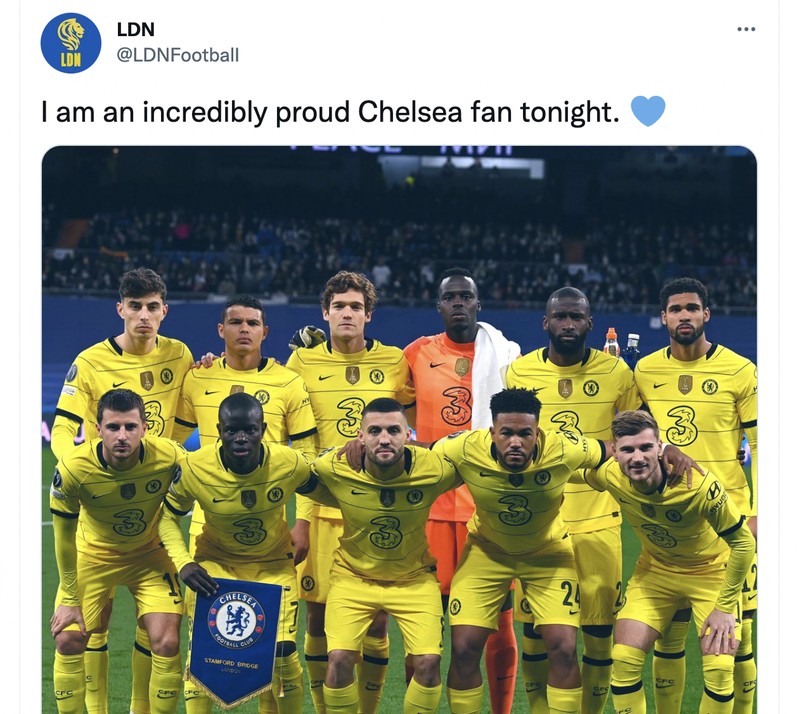 Meme Real Madrid vs Chelsea