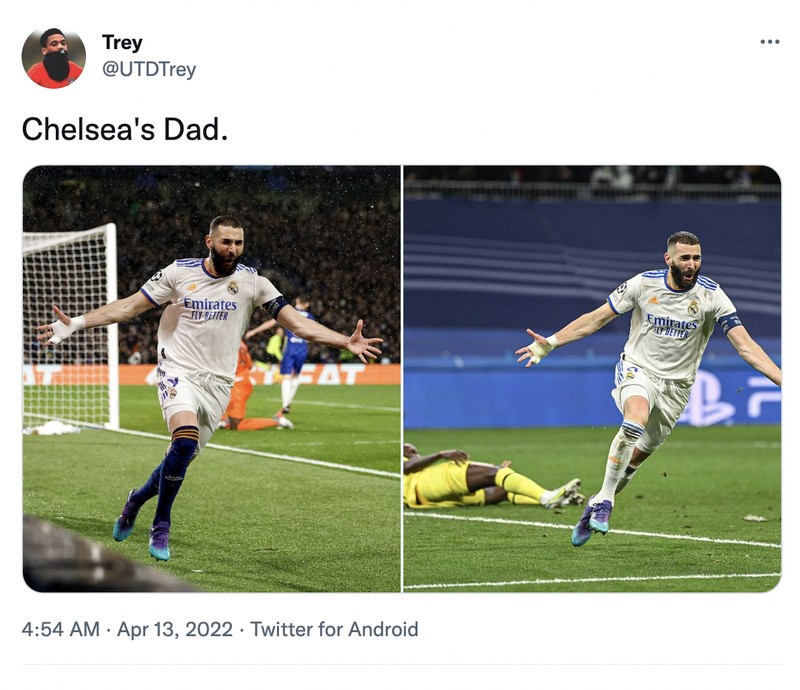 Meme Real Madrid vs Chelsea