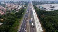 Pelebaran jalan ini sebagai antisipasi untuk ruas fungsional terbatas pada arus balik Lebaran 2022 khususnya kendaraan kecil. 