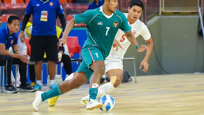 Pemain timnas futsal Indonesia Syauqi Saud Lubis