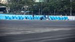 Penampakan Aspal Sirkuit Formula E Jakarta