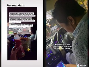 Ditraktir Takjil oleh Sopir Taksi, Penumpang Ini Balas Kasih Tip