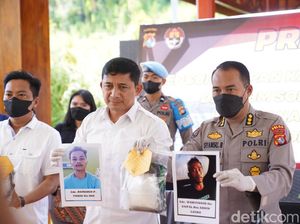 2 Pemuda Majene Sembunyikan 5 Kilogram Sabu di Rak Telur Ditembak Polisi