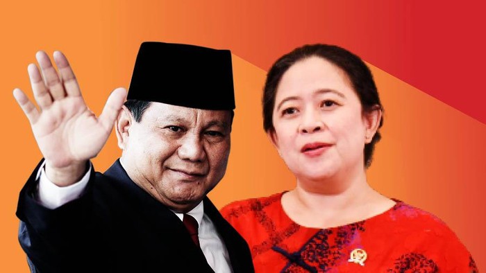 Ilustrasi Prabowo-Puan.