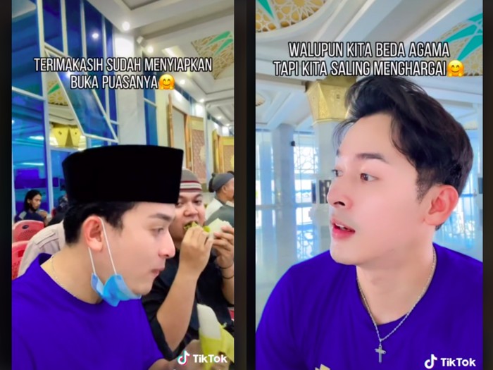 Reaksi non muslim ikut buka puasa bersama di masjid