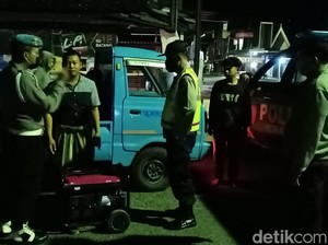 6 ABG Blitar Diamankan Polisi karena Ronda Keliling Pakai Sound System