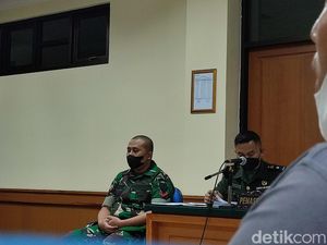 Ulah Kopda Andreas Tabrak Handi-Salsa Burujung Vonis 6 Bulan Bui
