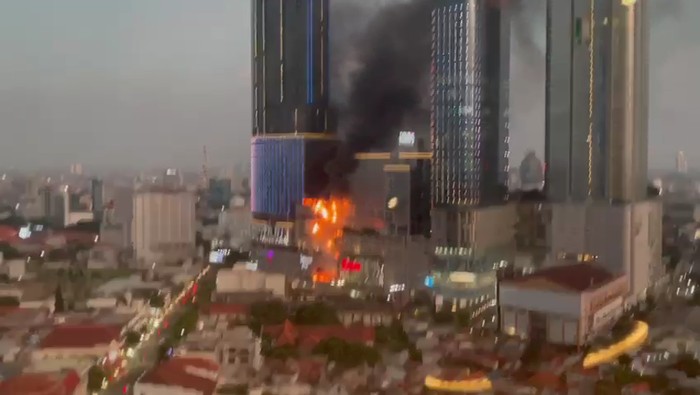 TP 5 terbakar