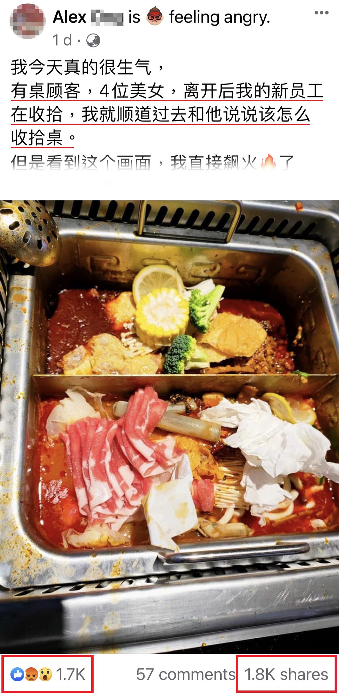 Wanita Ini Pesan Makanan untuk Difoto Lalu Dibuang, Pemilik Restoran Geram