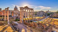 Roma menduduki posisi selanjutnya. Italia telah melonggarkan perbatasan terkait COVID-19 pada bulan Maret tahun 2022. (Adobe Stock/CNN)